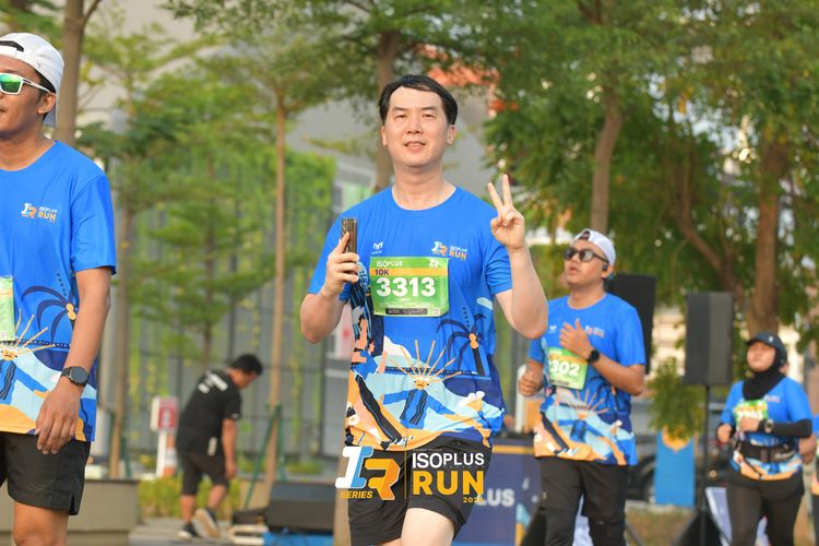 Race photo from ISOPlus Run 2024 Jakarta