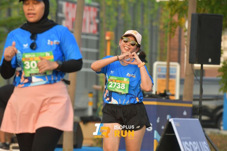 Race photo from ISOPlus Run 2024 Jakarta