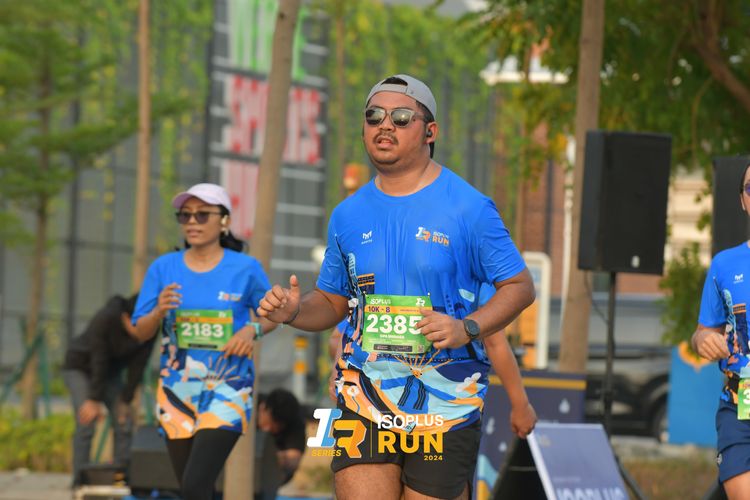 Race photo from ISOPlus Run 2024 Jakarta