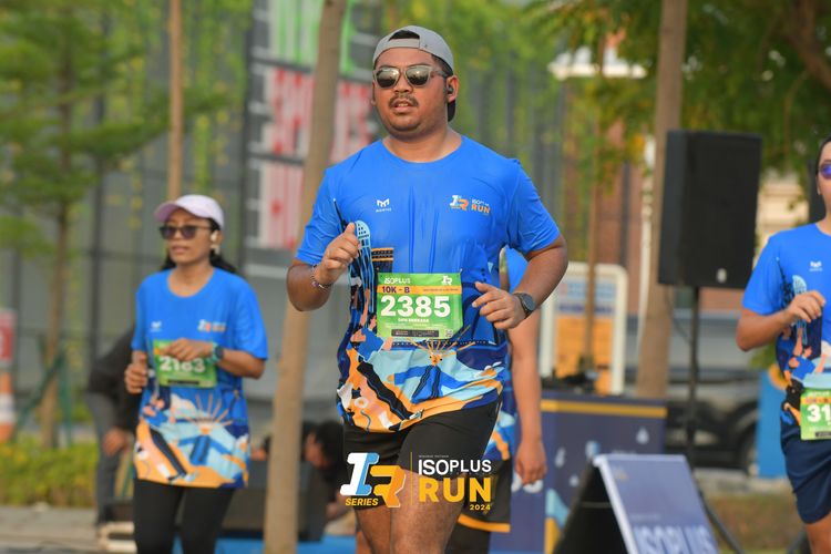 Race photo from ISOPlus Run 2024 Jakarta