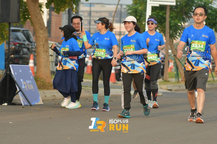 Race photo from ISOPlus Run 2024 Jakarta