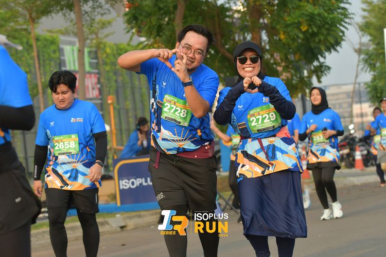 Race photo from ISOPlus Run 2024 Jakarta