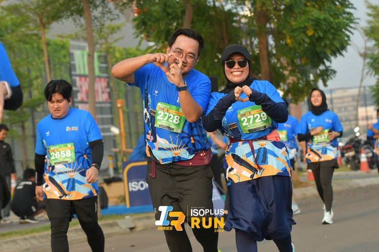 Race photo from ISOPlus Run 2024 Jakarta