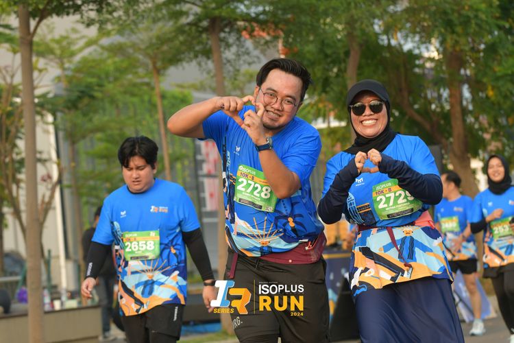 Race photo from ISOPlus Run 2024 Jakarta