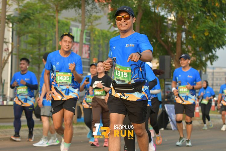 Race photo from ISOPlus Run 2024 Jakarta