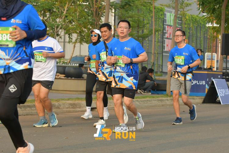 Race photo from ISOPlus Run 2024 Jakarta
