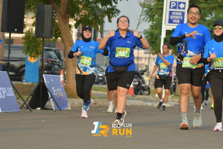 Race photo from ISOPlus Run 2024 Jakarta