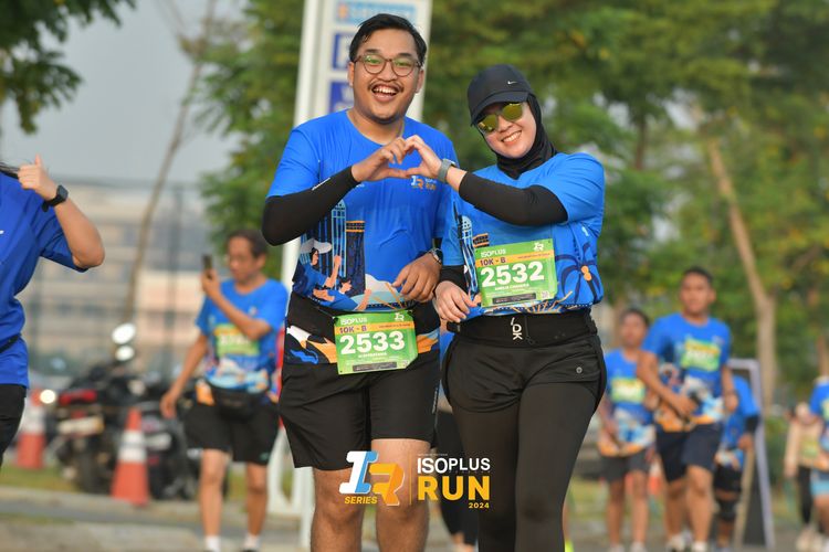 Race photo from ISOPlus Run 2024 Jakarta