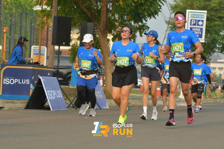 Race photo from ISOPlus Run 2024 Jakarta