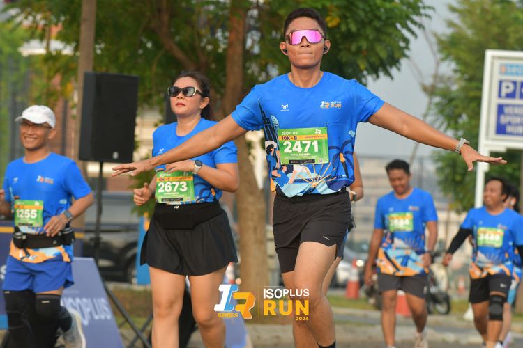 Race photo from ISOPlus Run 2024 Jakarta