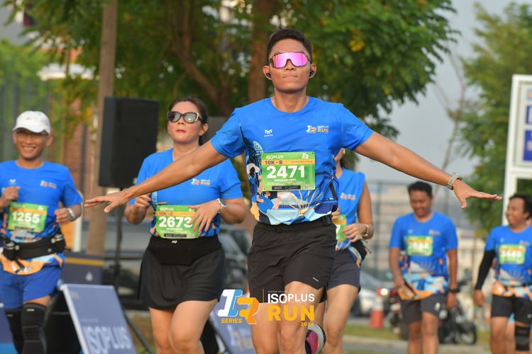 Race photo from ISOPlus Run 2024 Jakarta