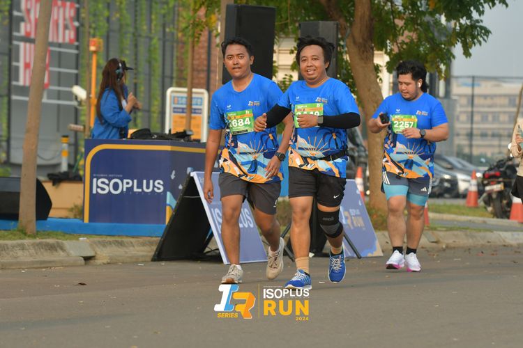 Race photo from ISOPlus Run 2024 Jakarta