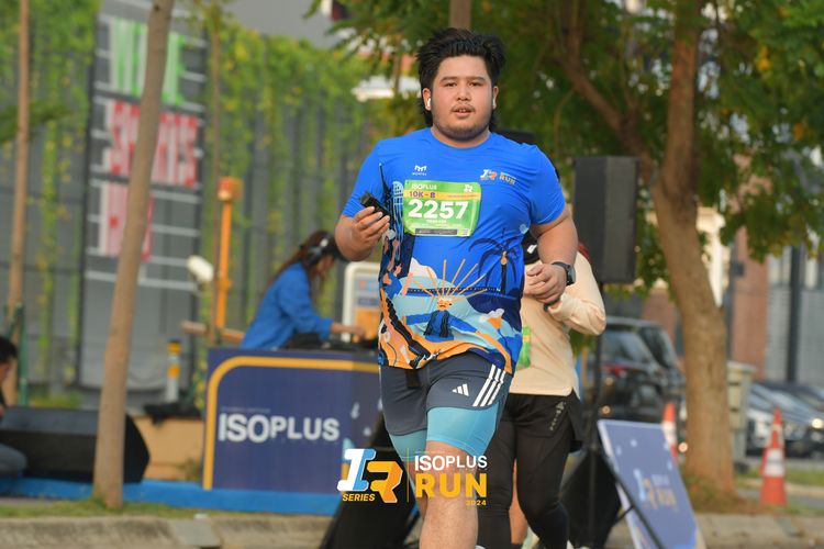Race photo from ISOPlus Run 2024 Jakarta