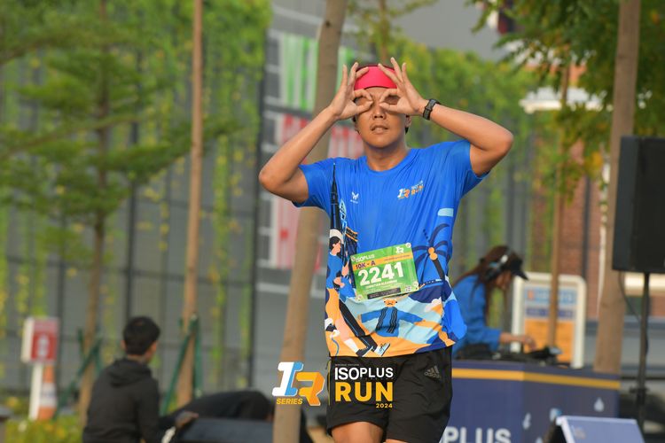 Race photo from ISOPlus Run 2024 Jakarta