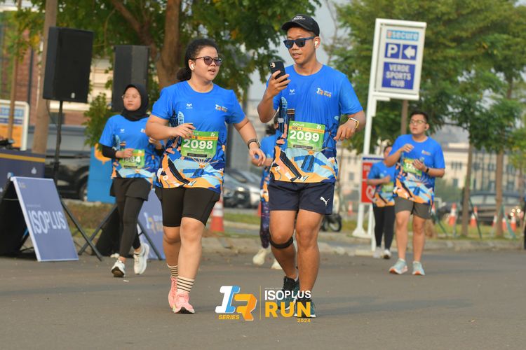 Race photo from ISOPlus Run 2024 Jakarta