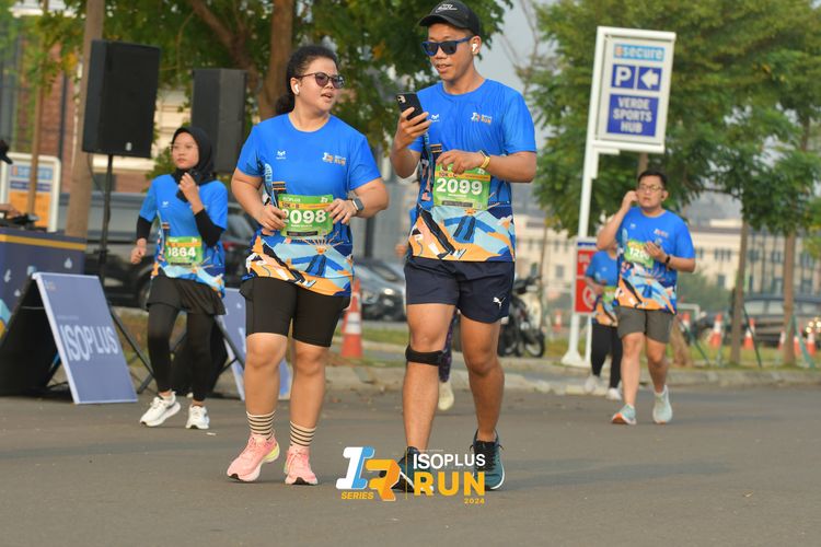 Race photo from ISOPlus Run 2024 Jakarta