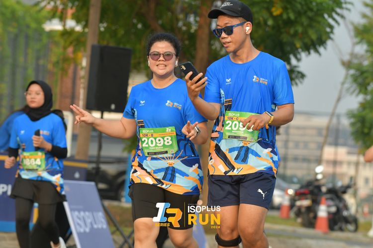 Race photo from ISOPlus Run 2024 Jakarta