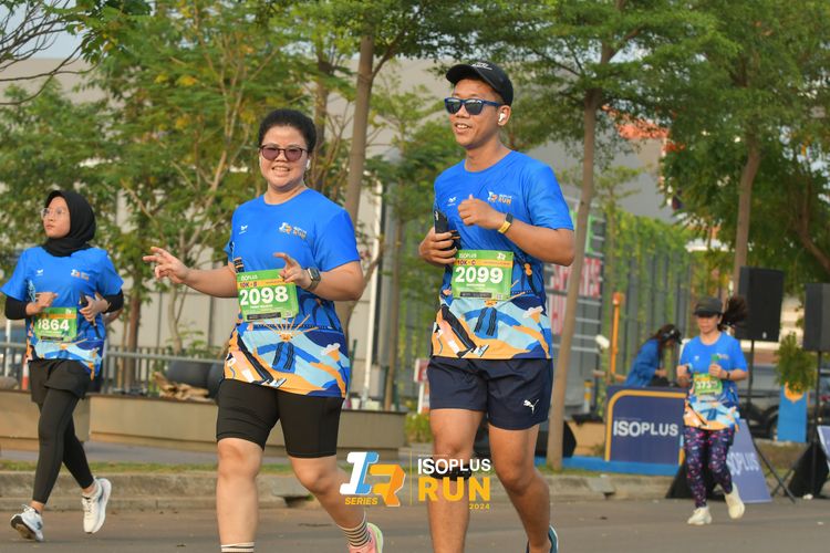 Race photo from ISOPlus Run 2024 Jakarta