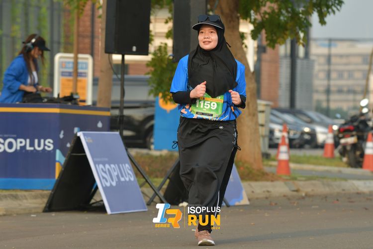 Race photo from ISOPlus Run 2024 Jakarta