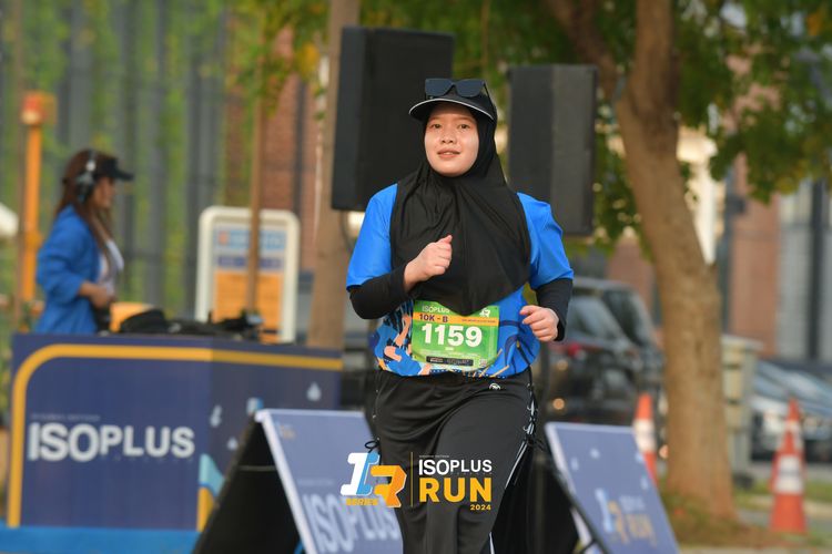 Race photo from ISOPlus Run 2024 Jakarta