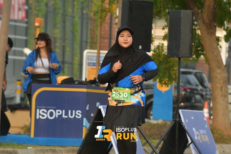Race photo from ISOPlus Run 2024 Jakarta