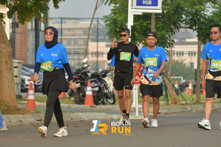 Race photo from ISOPlus Run 2024 Jakarta