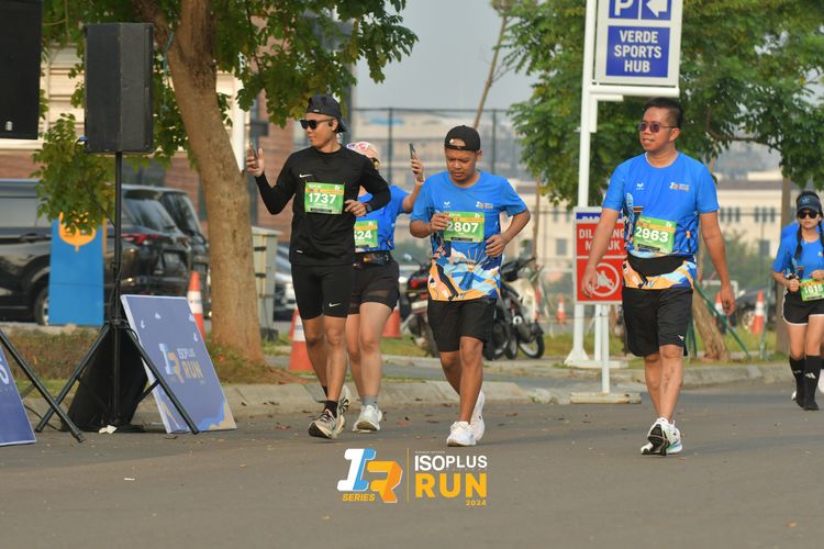 Race photo from ISOPlus Run 2024 Jakarta