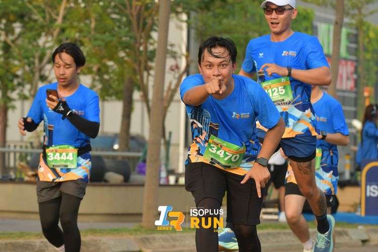 Race photo from ISOPlus Run 2024 Jakarta
