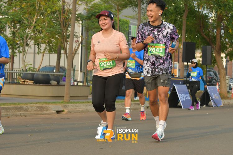 Race photo from ISOPlus Run 2024 Jakarta