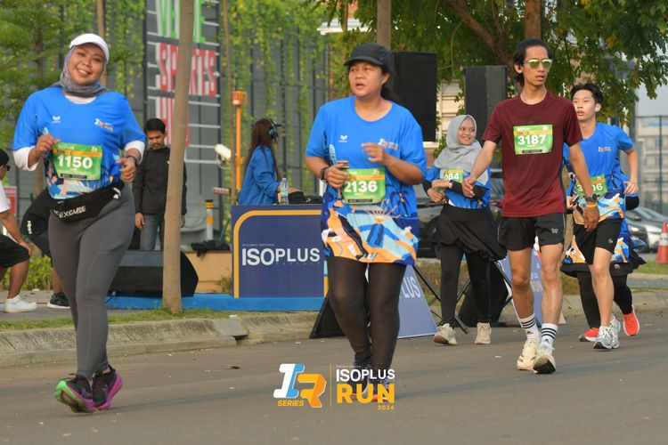 Race photo from ISOPlus Run 2024 Jakarta