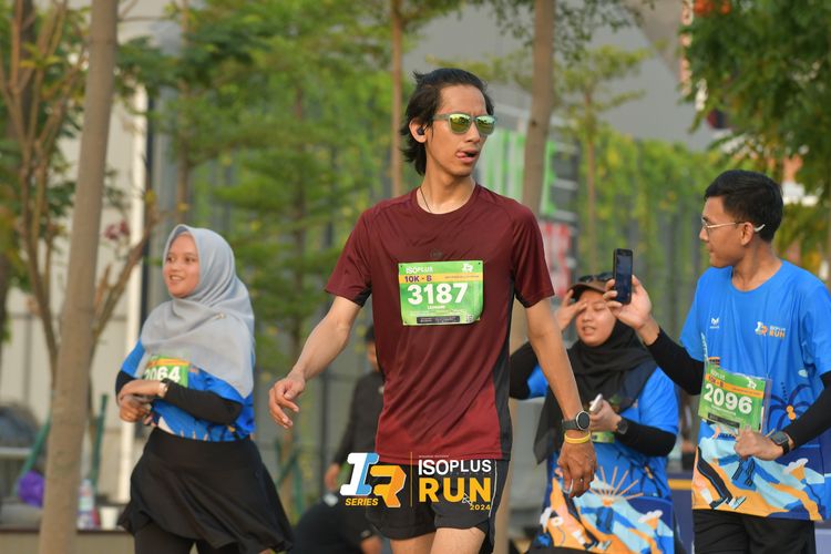 Race photo from ISOPlus Run 2024 Jakarta