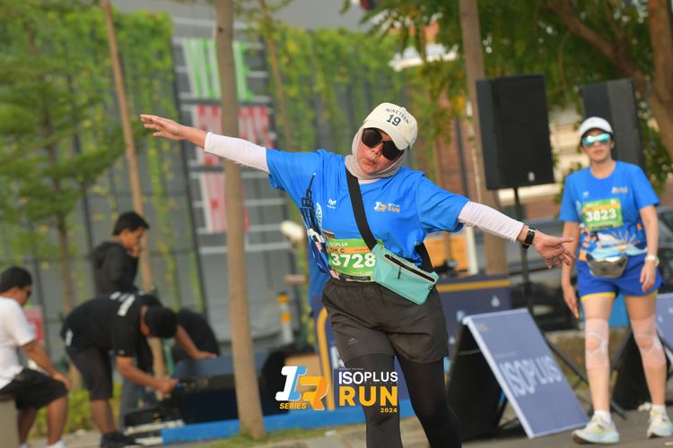 Race photo from ISOPlus Run 2024 Jakarta