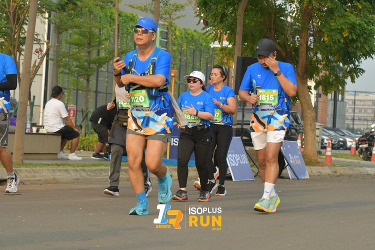 Race photo from ISOPlus Run 2024 Jakarta
