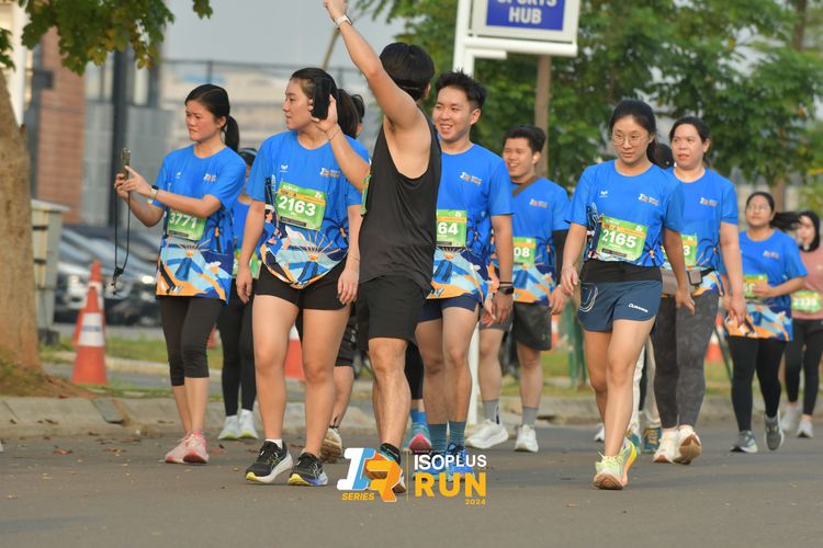 Race photo from ISOPlus Run 2024 Jakarta