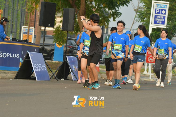 Race photo from ISOPlus Run 2024 Jakarta