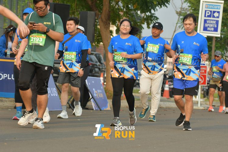 Race photo from ISOPlus Run 2024 Jakarta