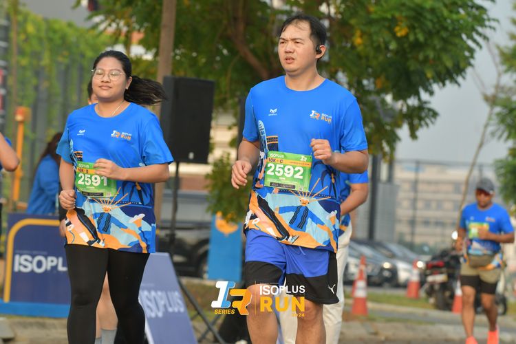 Race photo from ISOPlus Run 2024 Jakarta