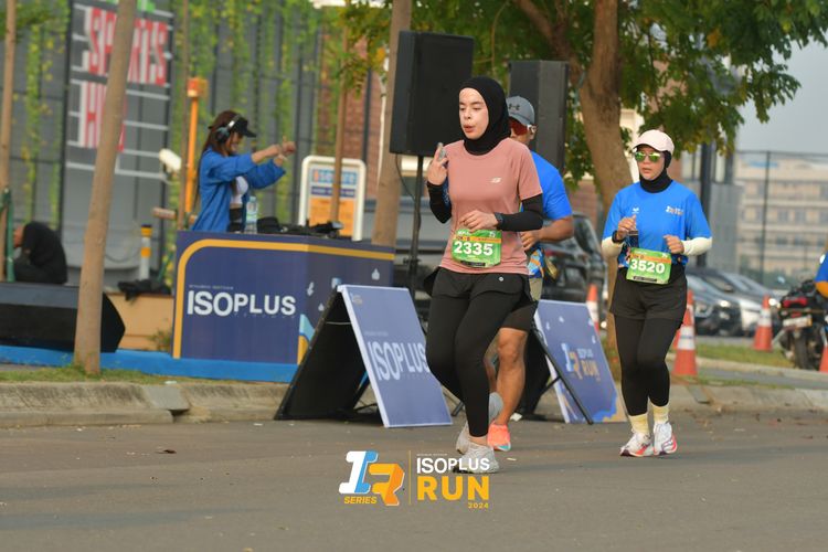 Race photo from ISOPlus Run 2024 Jakarta