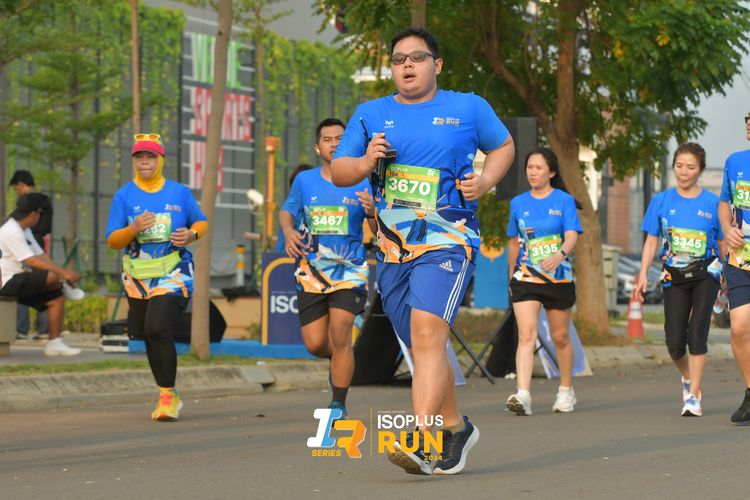 Race photo from ISOPlus Run 2024 Jakarta