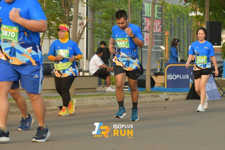 Race photo from ISOPlus Run 2024 Jakarta