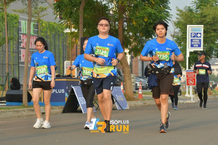 Race photo from ISOPlus Run 2024 Jakarta