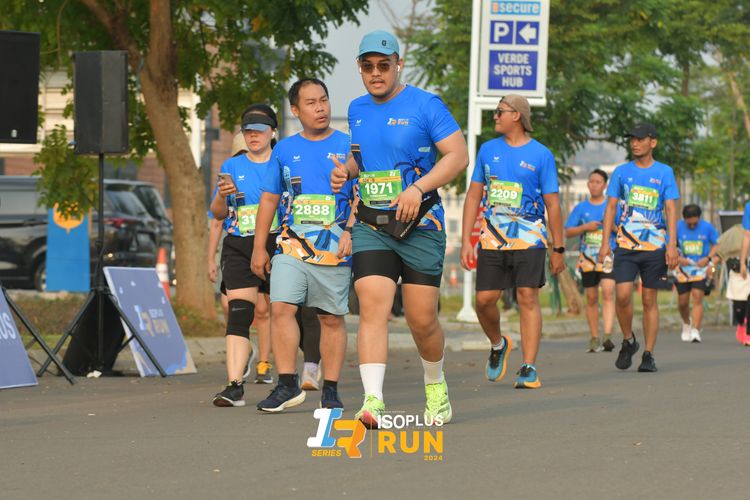 Race photo from ISOPlus Run 2024 Jakarta