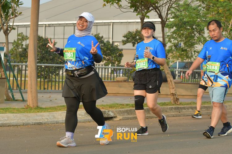 Race photo from ISOPlus Run 2024 Jakarta