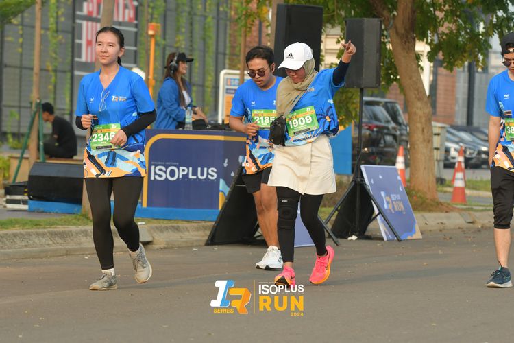 Race photo from ISOPlus Run 2024 Jakarta