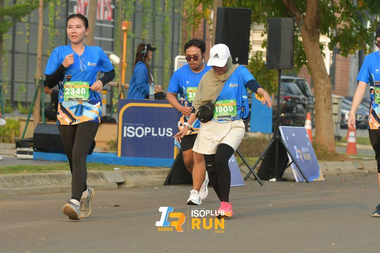 Race photo from ISOPlus Run 2024 Jakarta