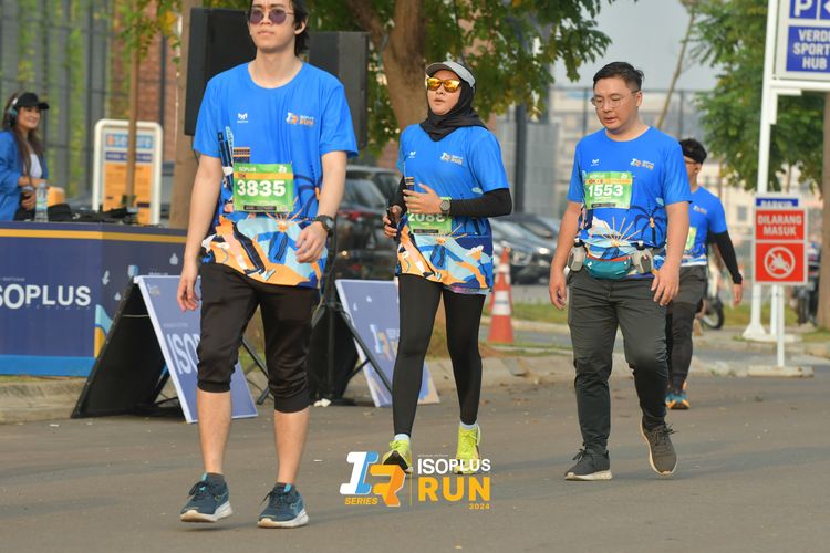Race photo from ISOPlus Run 2024 Jakarta