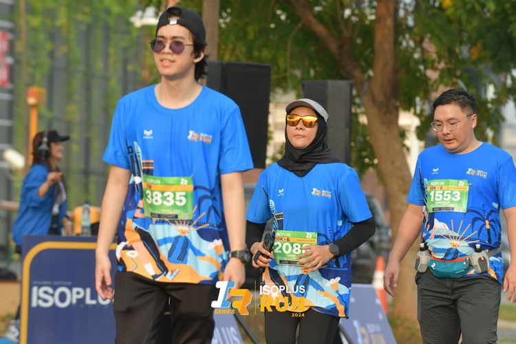 Race photo from ISOPlus Run 2024 Jakarta