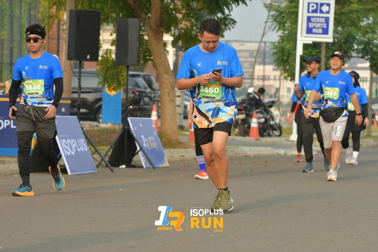 Race photo from ISOPlus Run 2024 Jakarta