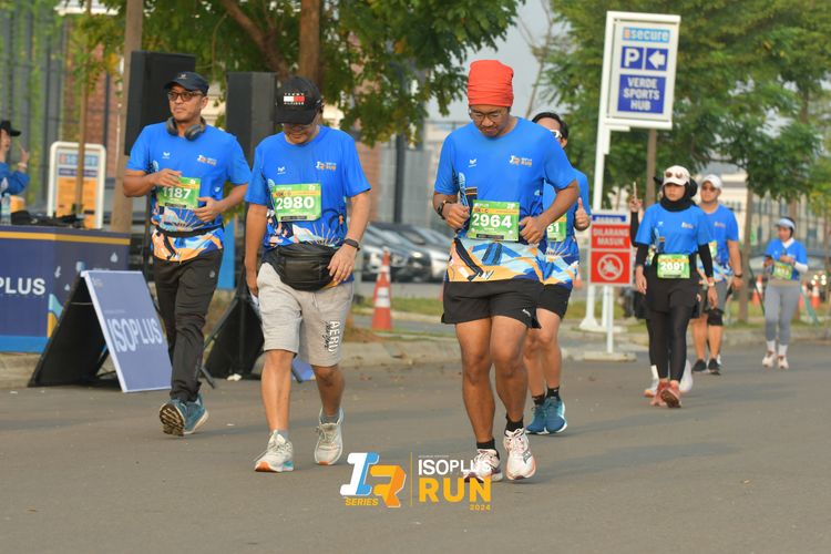 Race photo from ISOPlus Run 2024 Jakarta