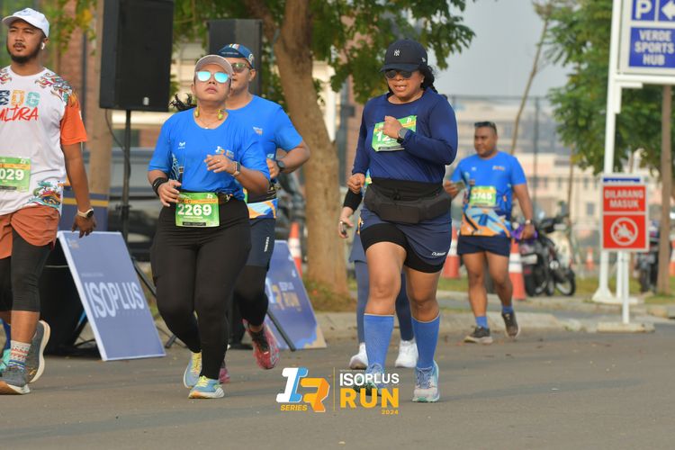 Race photo from ISOPlus Run 2024 Jakarta